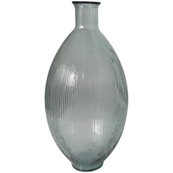 Dovecove Amesfield Handmade Recycled Glass Table Vase Wayfair